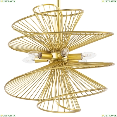 Люстра 728163 ★Lightstar, 6 x 40Вт☀, Золото► — Купить▼