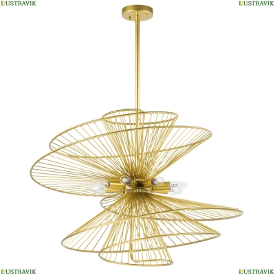 Люстра 728183 ★Lightstar, 8 x 40Вт☀, Золото► — Купить▼