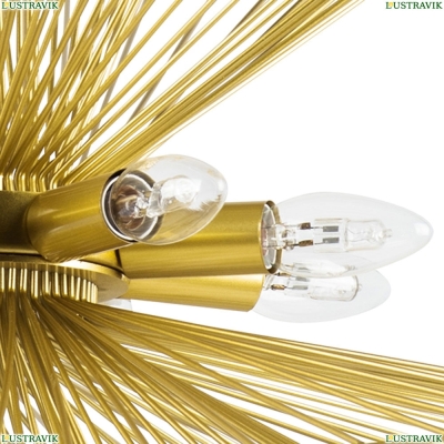 Люстра 728183 ★Lightstar, 8 x 40Вт☀, Золото► — Купить▼