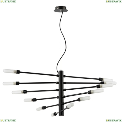 Люстра 733127 ★Lightstar, 12 x 40Вт☀, Черный► — Купить▼