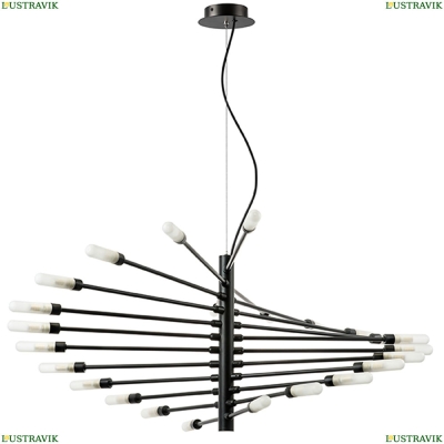 Люстра 733247 ★Lightstar, 24 x 40Вт☀, Черный► — Купить▼
