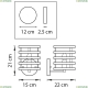 Бра 735610 ★Lightstar, 1 x 40Вт☀, Черный► — Купить▼