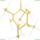 Люстра 742203 ★Lightstar, 20 x 40Вт☀, Золото► — Купить▼