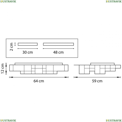 Светильник 750161 ★Lightstar, 1 x 80Вт☀, Золото► — Купить▼