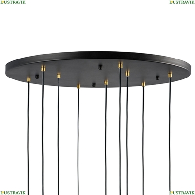 Светильник 757090 ★Lightstar, 9 x 40Вт☀, Черный► — Купить▼