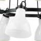 Светильник 761160 ★Lightstar, 6 x 40Вт☀, Черный► — Купить▼
