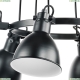 Светильник 761167 ★Lightstar, 6 x 40Вт☀, Черный► — Купить▼