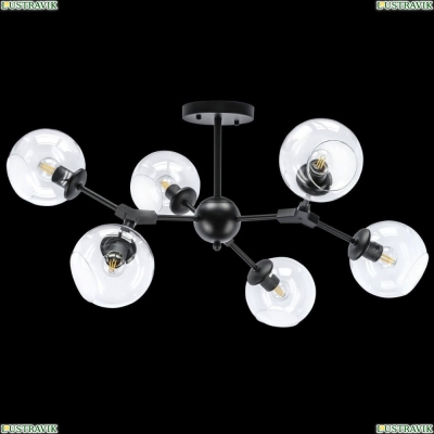 Люстра 785067 ★Lightstar, 6 x 40Вт☀, Черный► — Купить▼