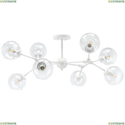 Люстра 785086 ★Lightstar, 8 x 40Вт☀, Белый► — Купить▼