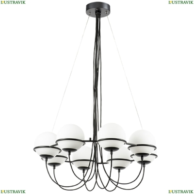 Люстра 803287 ★Lightstar, 8 x 40Вт☀, Черный► — Купить▼