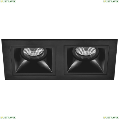Светильник D5270707 ★Lightstar, 2 x 50Вт☀, Черный► — Купить▼