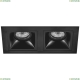 Светильник D5270707 ★Lightstar, 2 x 50Вт☀, Черный► — Купить▼