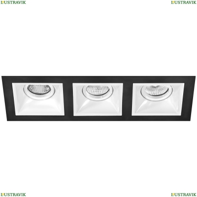 Светильник D537060606 ★Lightstar, 3 x 50Вт☀, Черный► — Купить▼