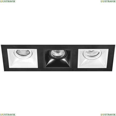 Светильник D537060706 ★Lightstar, 3 x 50Вт☀, Черный► — Купить▼