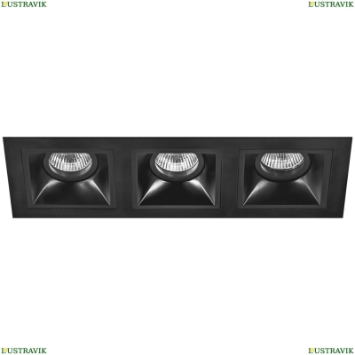 Светильник D537070707 ★Lightstar, 3 x 50Вт☀, Черный► — Купить▼