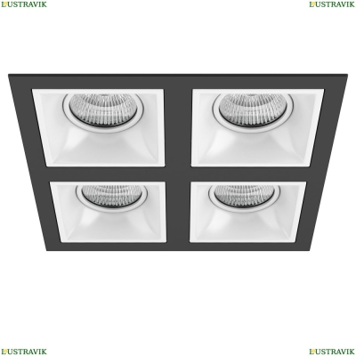 Светильник D54706060606 ★Lightstar, 4 x 50Вт☀, Черный► — Купить▼