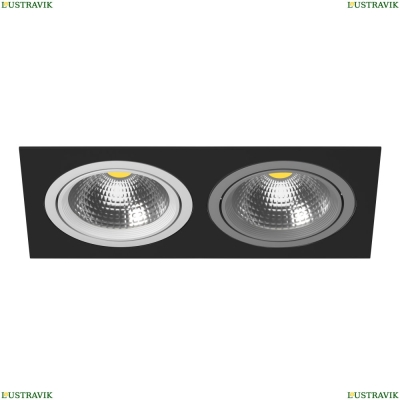 Светильник i8270609 ★Lightstar, 2 x 50Вт☀, Черный► — Купить▼