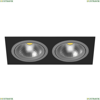 Светильник i8270909 ★Lightstar, 2 x 50Вт☀, Черный► — Купить▼