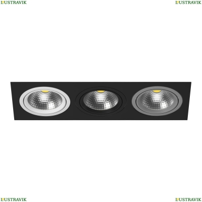 Светильник i837060709 ★Lightstar, 3 x 50Вт☀, Черный► — Купить▼