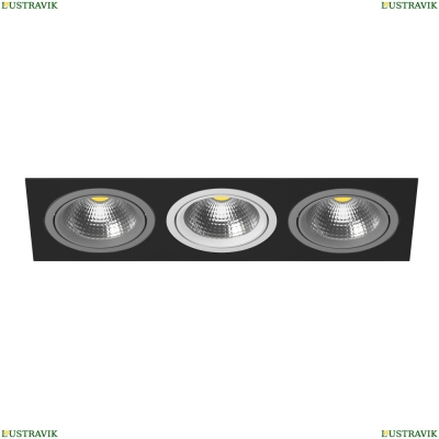Светильник i837090609 ★Lightstar, 3 x 50Вт☀, Черный► — Купить▼