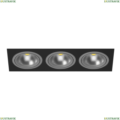 Светильник i837090909 ★Lightstar, 3 x 50Вт☀, Черный► — Купить▼