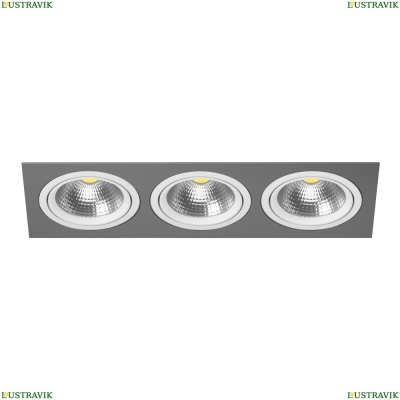 Светильник i839060606 ★Lightstar, 3 x 50Вт☀, Серый► — Купить▼