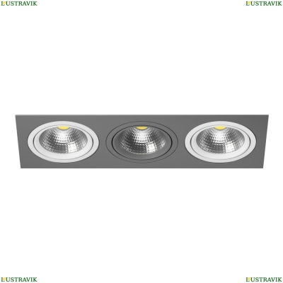 Светильник i839060906 ★Lightstar, 3 x 50Вт☀, Серый► — Купить▼