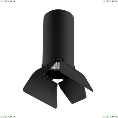 Светильник R487437 ★Lightstar, 1 x 50Вт☀, Черный► — Купить▼