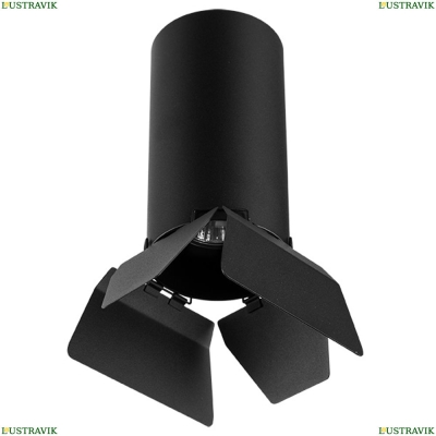 Светильник R6487487 ★Lightstar, 1 x 50Вт☀, Черный► — Купить▼