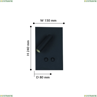 Спот 2410-2W ★ Favourite Illusio — купить в интернет магазине ЛЮСТРАВИК ☀