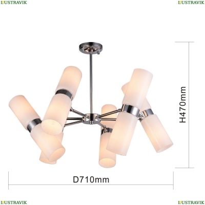 Люстру 2618-12P ★ F-Promo Rollo — купить в интернет магазине ЛЮСТРАВИК ☀