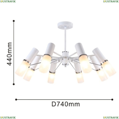 Люстру 2559-8P ★ F-Promo Viator — купить в интернет магазине ЛЮСТРАВИК ☀