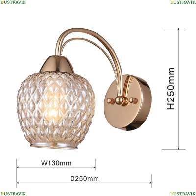Бра 2541-1W ★ F-Promo Olimp — купить в интернет магазине ЛЮСТРАВИК ☀