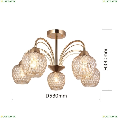 Люстру 2541-5U ★ F-Promo Olimp — купить в интернет магазине ЛЮСТРАВИК ☀