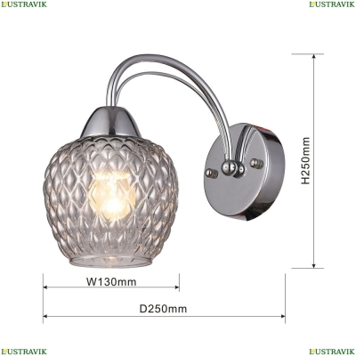 Бра 2540-1W ★ F-Promo Olimp — купить в интернет магазине ЛЮСТРАВИК ☀