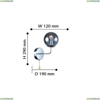 Бра 2345-1W ★ F-Promo Modestus — купить в интернет магазине ЛЮСТРАВИК ☀