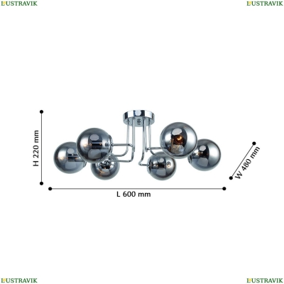 Люстру 2345-6U ★ F-Promo Modestus — купить в интернет магазине ЛЮСТРАВИК ☀