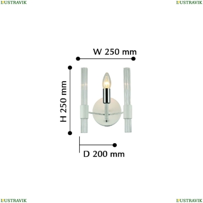 Бра 2539-1W ★ F-Promo Supreme — купить в интернет магазине ЛЮСТРАВИК ☀