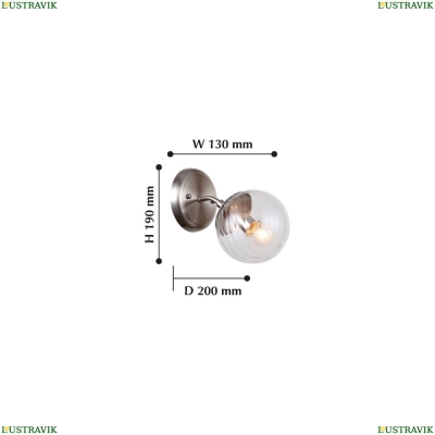 Бра 2200-1W ★ F-Promo Particulis — купить в интернет магазине ЛЮСТРАВИК ☀