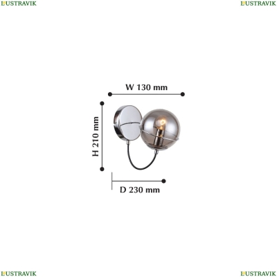Бра 2201-1W ★ F-Promo Grana — купить в интернет магазине ЛЮСТРАВИК ☀
