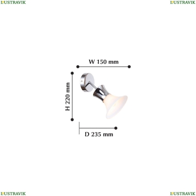 Бра 2196-1W ★ F-Promo Ligula — купить в интернет магазине ЛЮСТРАВИК ☀