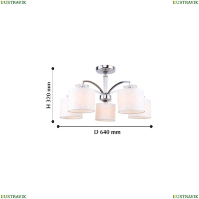 Люстру 2199-5U ★ F-Promo Modum — купить в интернет магазине ЛЮСТРАВИК ☀