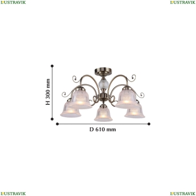 Люстру 2194-5U ★ F-Promo Vetus — купить в интернет магазине ЛЮСТРАВИК ☀