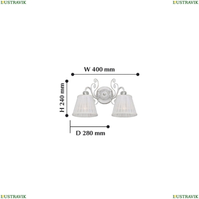 Бра 2150-2W ★ F-Promo Amanda — купить в интернет магазине ЛЮСТРАВИК ☀