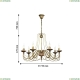 Люстру 2163-7P ★ F-Promo Chateau — купить в интернет магазине ЛЮСТРАВИК ☀