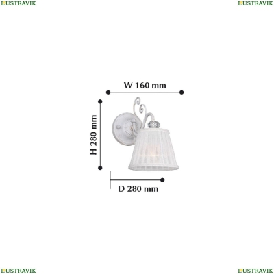 Бра 2150-1W ★ F-Promo Amanda — купить в интернет магазине ЛЮСТРАВИК ☀