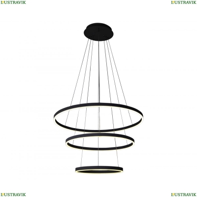Люстра 08223,19A(4000K) ★ KINK Light, Тор, Черный☀ — Купить▼