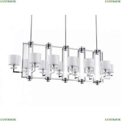 Люстру 4408+4/S chrome ★ Newport — купить в интернет магазине ЛЮСТРАВИК ☀