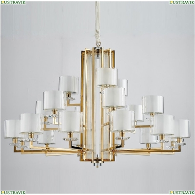 Люстру 4412+6+3/C gold ★ Newport — купить в интернет магазине ЛЮСТРАВИК ☀