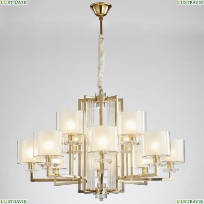 Люстру 4408+4/C gold ★ Newport — купить в интернет магазине ЛЮСТРАВИК ☀